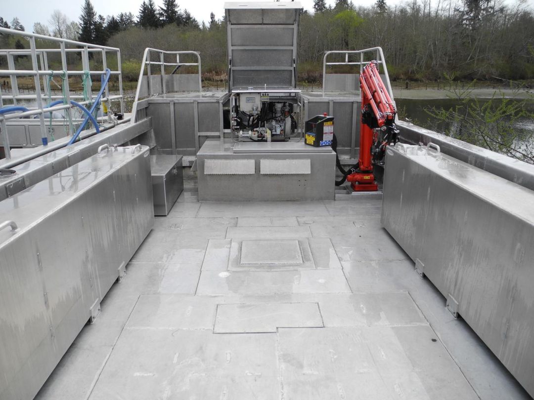 Aluminum Aquaculture Workboat image 3