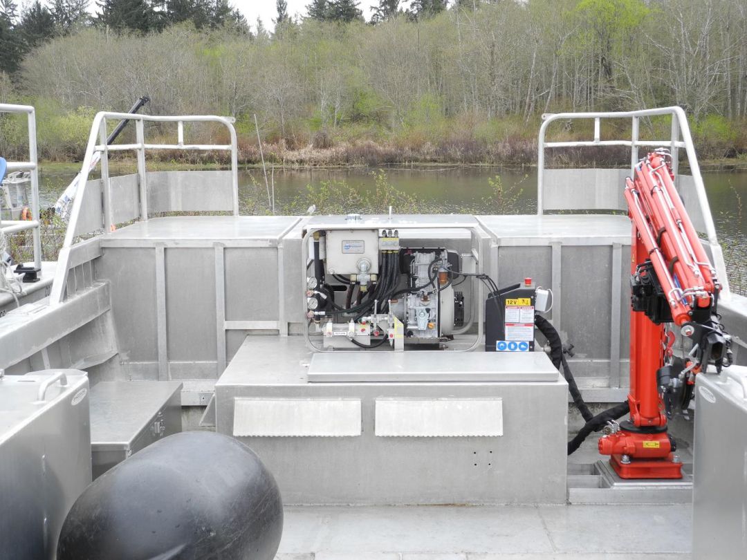 Aluminum Aquaculture Workboat image 7