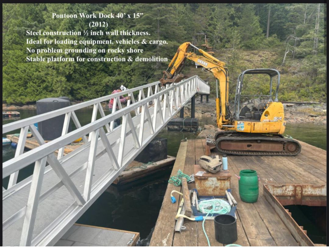 Pontoon Work Dock image 2