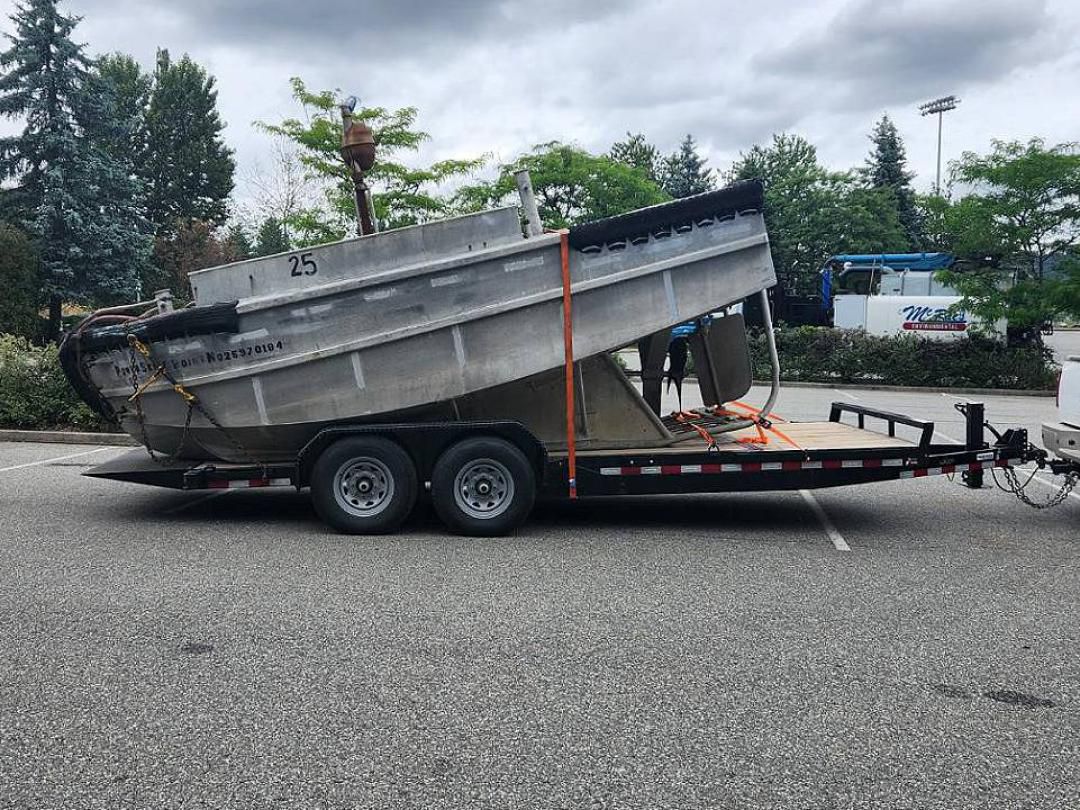 Aluminum Power Skiff image 1