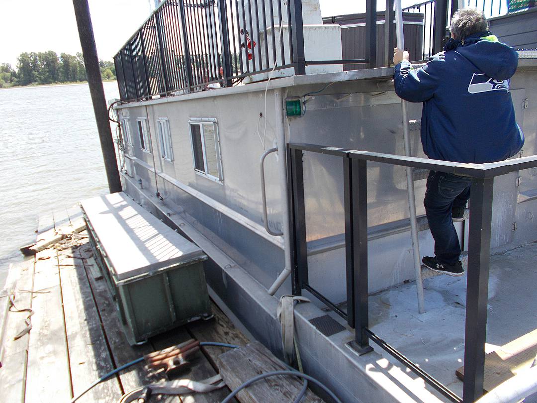 Aluminum House Boat image 4