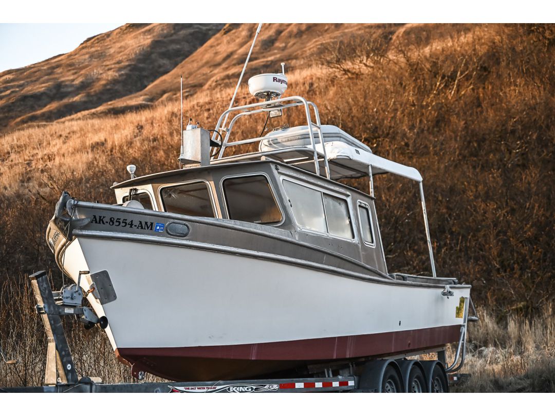 Fiberglass Aluminum Cabin Cruiser image 5