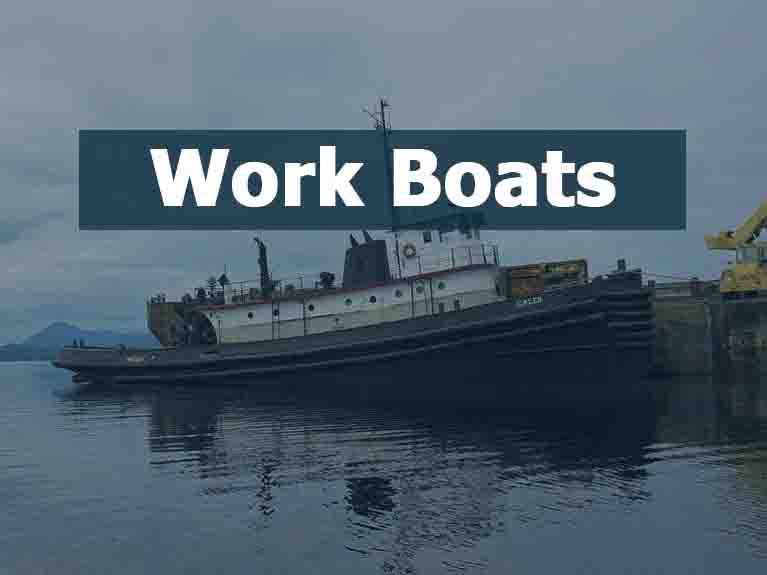 Used Industrial Work Boats For Sale